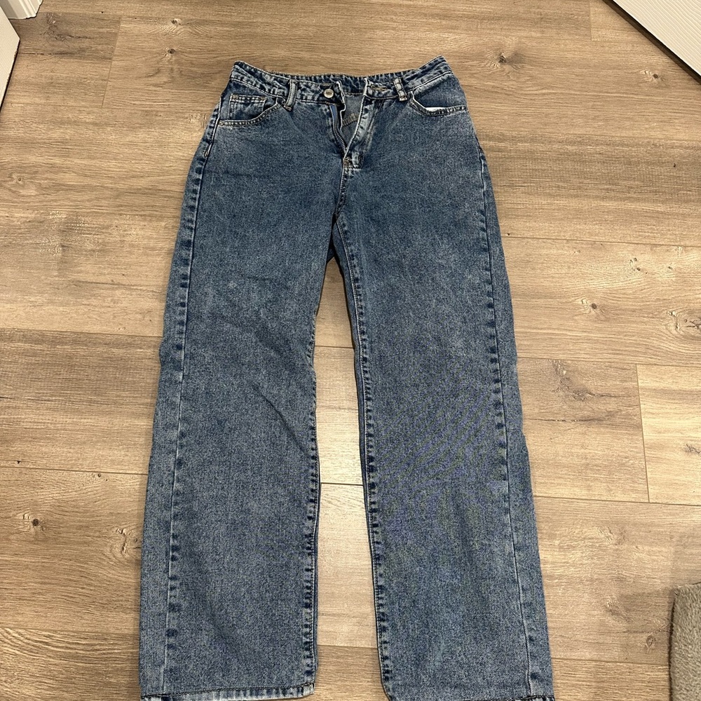 SHEIN Blue Denim Jeans
